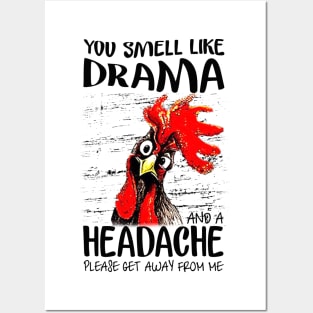 drama headache Posters and Art